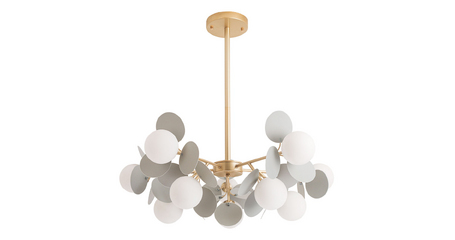 Люстра на штанге Arte Lamp Peacock A1369SP-10GY
