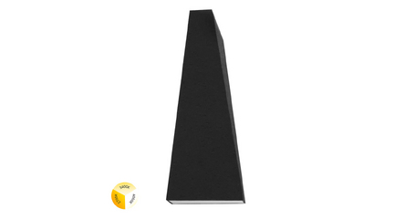 Уличный настенный светильник Arte Lamp Cometa A1524AL-2BK