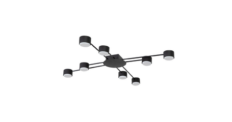 Потолочные люстры Arte Lamp Tracy A1527PL-8BK