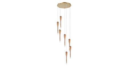Каскадная люстра Arte Lamp Waterfall A1577SP-7GO