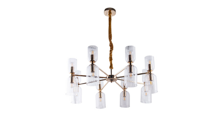 Подвесная люстра Arte Lamp Charm A1623LM-16GO