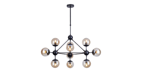 Подвесная люстра Arte Lamp Bolla A1664SP-10BK