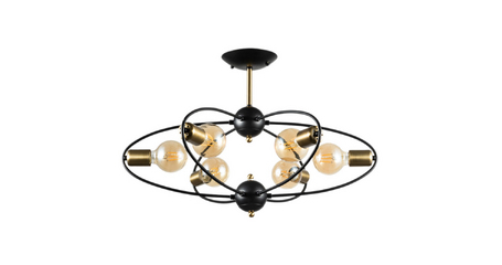 Люстра на штанге ARTE Lamp A1963PL-6BK