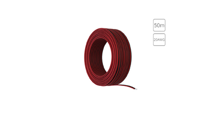 Провод 2-жильный для одноцветной светодиодной ленты 50м, 20AWG Arte lamp Strip-Accessories A20-2W
