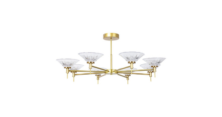 Люстра на штанге Arte Lamp Alessia A2076PL-8GO