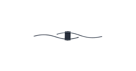 Настенный светильник Arte Lamp Aludra A2216AP-1BK