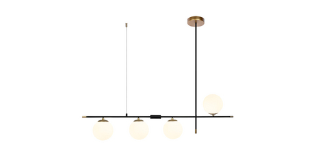 Люстра на штанге Arte Lamp Arkab A2225SP-4BK