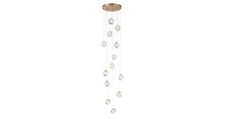 Каскадная люстра Arte Lamp Faberge A2451SP-75PB