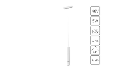 Трековый магнитный светильник Arte Lamp Rapid A2959PL-1WH