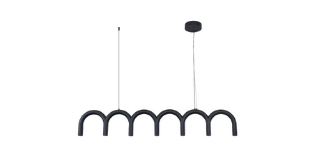 Подвесная люстра Arte Lamp Warhol A3258SP-45BK