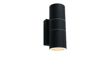 Уличный настенный светильник Arte Lamp Sonaglio A3302AL-2BK