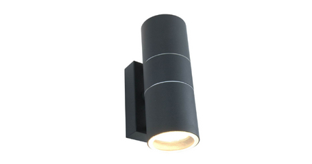 Уличный настенный светильник Arte Lamp Sonaglio A3302AL-2GY