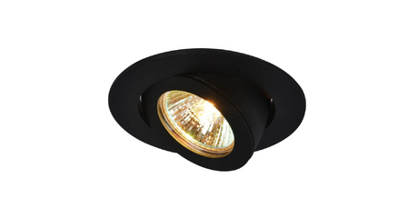 Встраиваемый светильник Arte Lamp Accento A4009PL-1BK