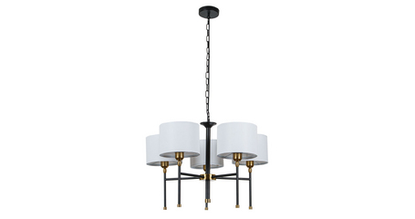 Подвесная люстра Arte Lamp Jamie A4090LM-5BK