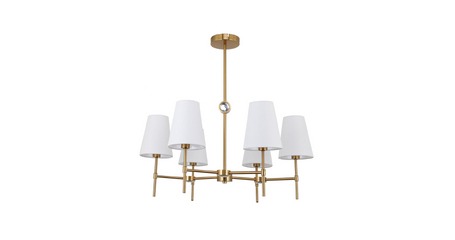 Люстра на штанге Arte lamp Daniella A4104LM-6PB