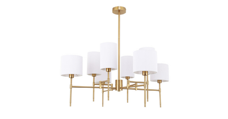 Люстра на штанге Arte lamp Debora A4108LM-8PB
