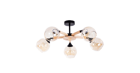 Люстра на штанге Arte Lamp Branson A4370PL-5BR