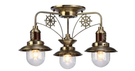 Потолочная люстра Arte Lamp Sailor A4524PL-3AB