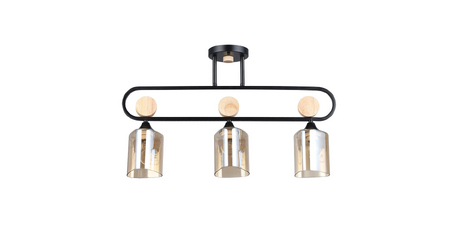 Потолочная люстра Arte Lamp Glamore A5076PL-3BK