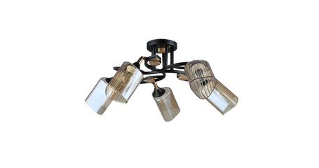 Потолочная люстра Arte Lamp Glamore A5076PL-5BK