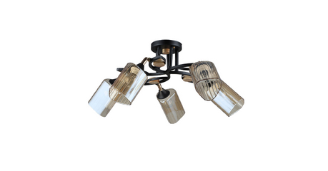 Потолочная люстра Arte Lamp Glamore A5076PL-5BK