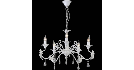 Подвесная люстра Arte Lamp Angelina A5349LM-5WH