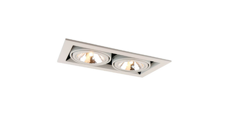 Встраиваемый светильник Arte Lamp Cardani Semplice A5949PL-2WH