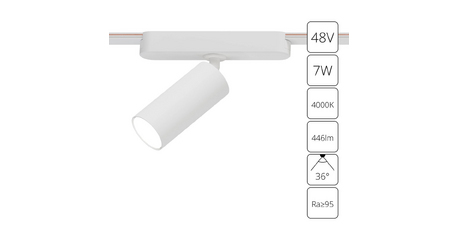 Трековый магнитный светильник Arte Lamp Rapid A6156PL-1WH
