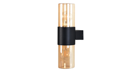Уличный настенный светильник Arte Lamp Seginus A6515AL-2BK
