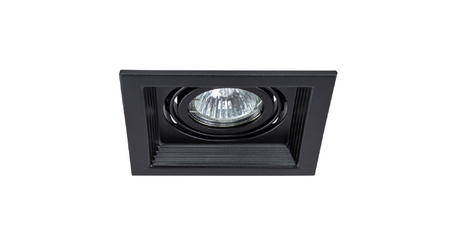 Встраиваемый светильник Arte Lamp Canis A6661PL-1BK