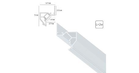 Теневой профиль под натяжной потолок Arte Lamp Gap A680233
