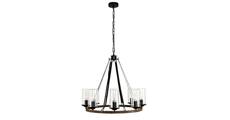 Подвесная люстра Arte Lamp Dalim A7014SP-8BK