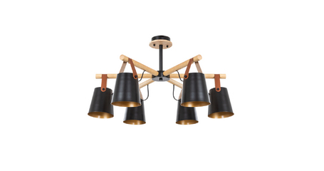 Люстра на штанге Arte Lamp Thomas A7032PL-6BK