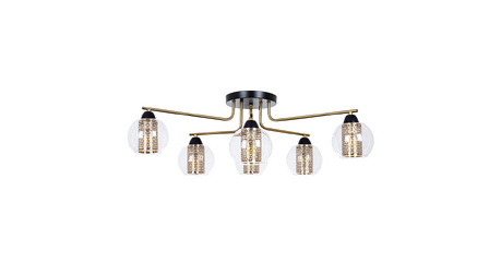Потолочная люстра Arte Lamp Manchester A7045PL-6BK