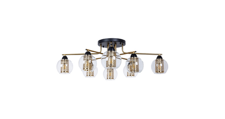 Потолочная люстра Arte Lamp Manchester A7045PL-8BK