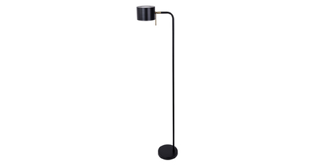Торшер Arte Lamp Sebastian A7051PN-1BK