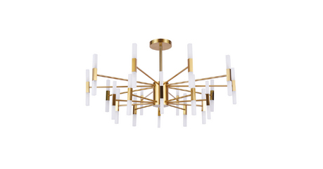 Люстра на штанге Arte Lamp Ramona A7410PL-40PB