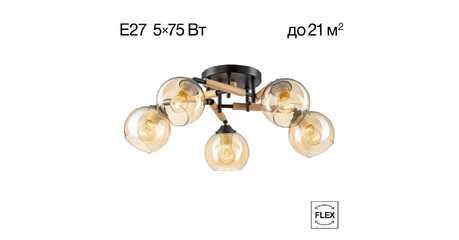 Потолочная люстра Citilux Tika CL133151