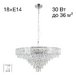 Подвесная люстра Citilux Sagrada CL317281
