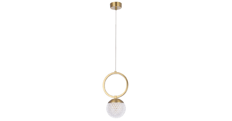 Подвесной светильник Crystal Lux CAROLINA SP1 V1 BRASS