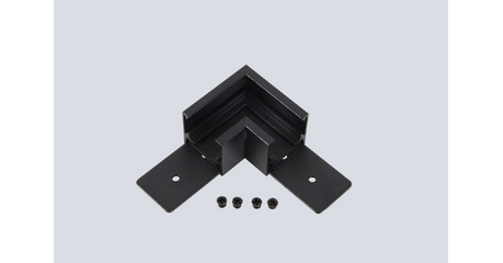 Соединитель для магнитного накладного шинопровода угловой Crystal Lux CLT 0.214 04 BL