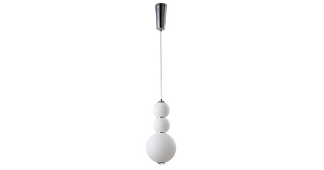 Подвесной светодиодный светильник Crystal Lux Desi SP3 Chrome/White