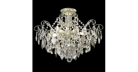 Потолочная люстра Crystal Lux ESMIRALDA PL6 SILVER