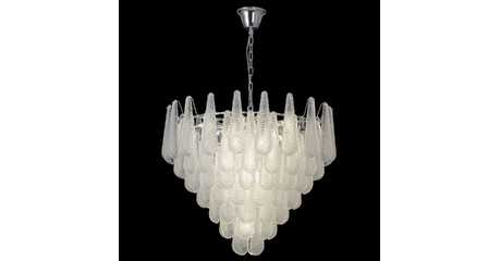 Подвесная люстра Crystal Lux FONTAIN SP18 CHROME