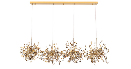 Подвесная люстра Crystal Lux GARDEN SP3х4 L1600 GOLD