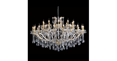 Подвесная люстра Crystal Lux Hollywood SP20+10 Gold
