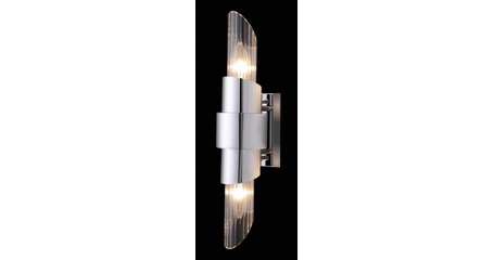 Бра Crystal Lux Justo AP2 Chrome