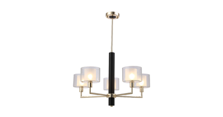 Люстра на штанге Crystal Lux MAESTRO SP-PL5 GOLD