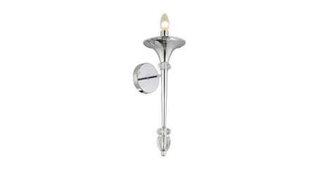Бра Crystal Lux Miracle AP1 Chrome