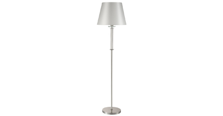 Торшер Crystal Lux Nicolas NICOLAS PT1 NICKEL/WHITE